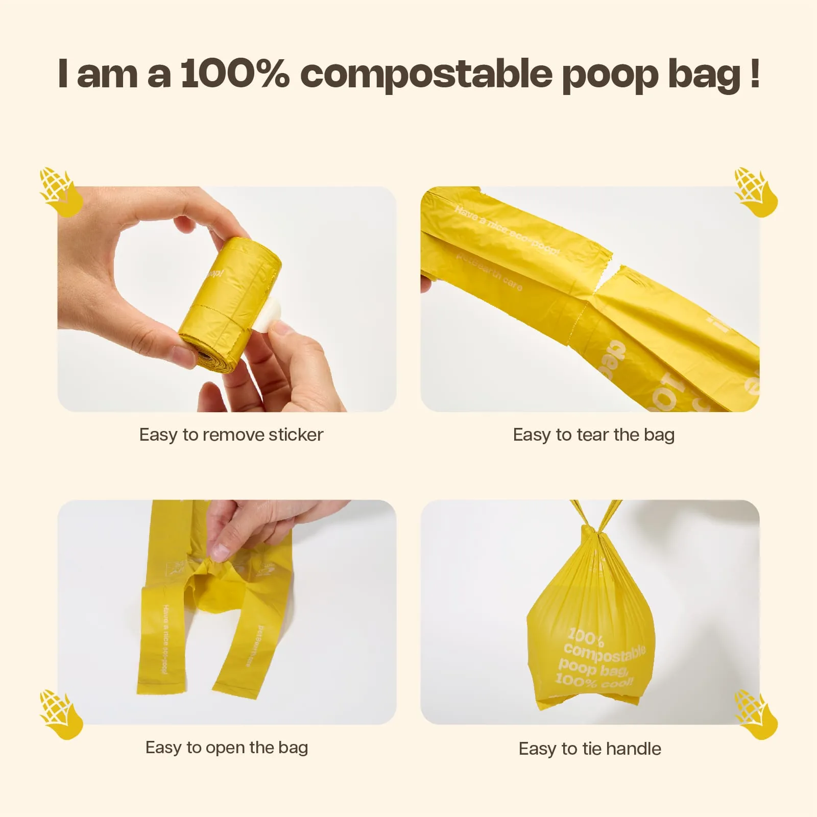 DeoDoo 100% Compostable μικρογραφία 4